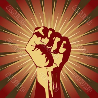 clenched fist