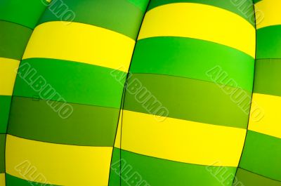 Yellow & Green Hot Air Balloon