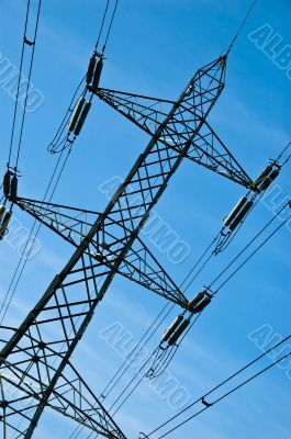 Striding Electricity Pylon