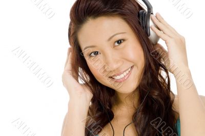 Girl In Headphones