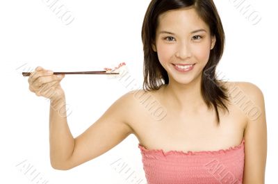 Eating Sushi