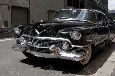 Black Vintage Car