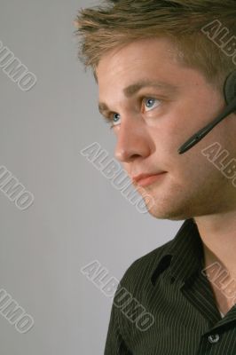 Man in Headset