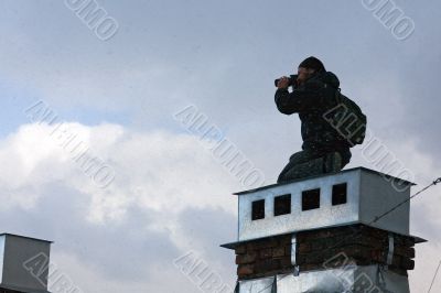 The keen photographer