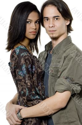Serious Couple