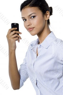Woman And Phone