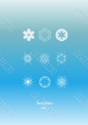 Snowflakes Icon Set
