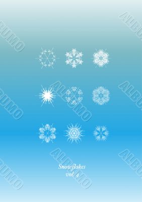 Snowflakes Icon Set
