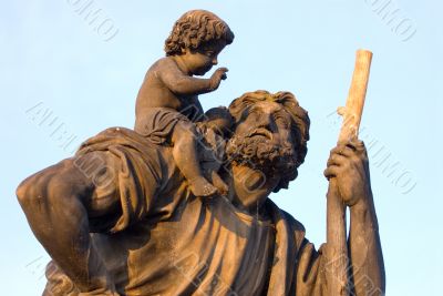Charles Bridge statue