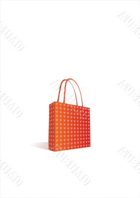  red shoping bag