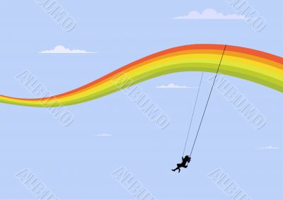  rainbow swing