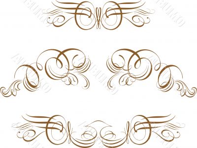 Ornate Scroll Vector