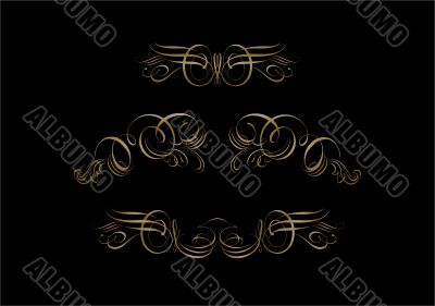Ornate Scroll Vector