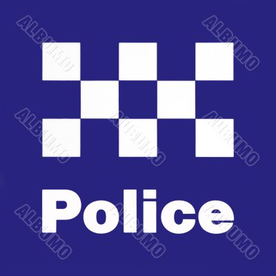 Police Station Sign