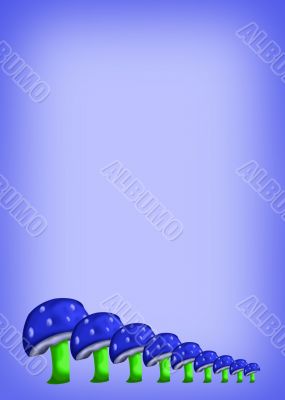Mushroom Background