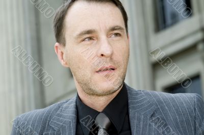 Businessman Outdoors