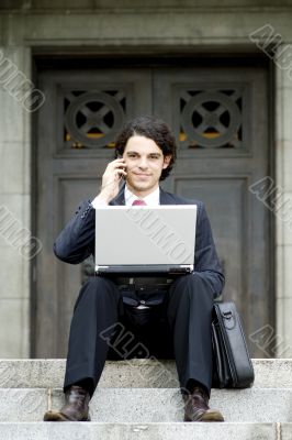 Business On Steps