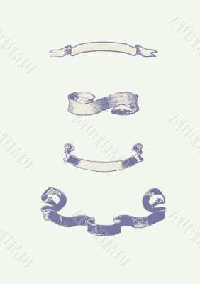 series of vector scrolls.