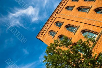Brick Office Building