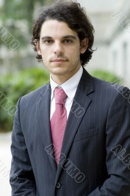 Businessman Outside
