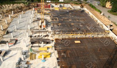 Construction site view