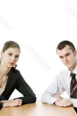 Serious Business People