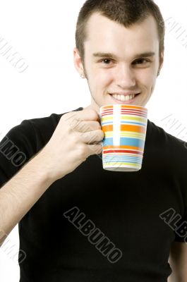 Drinking Coffee