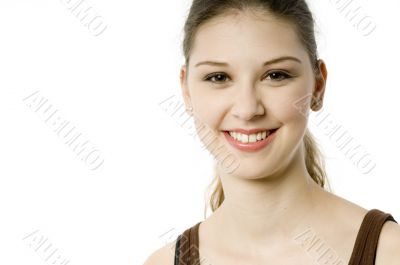 Pretty Smiling Teen