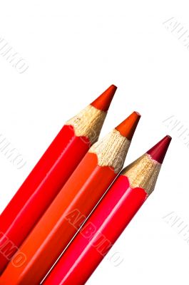 Red Colored Pencils - Crayons
