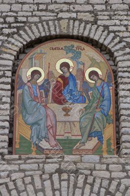 Church mosaic details