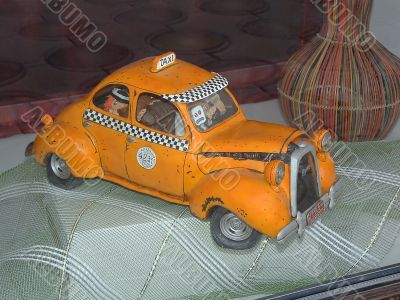 Toy taxi