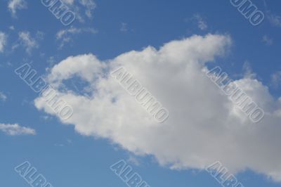 natural looking spring sky