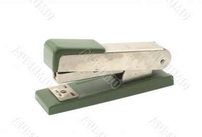 stapler on white background