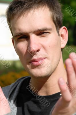 young man