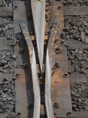 Detail of railway track