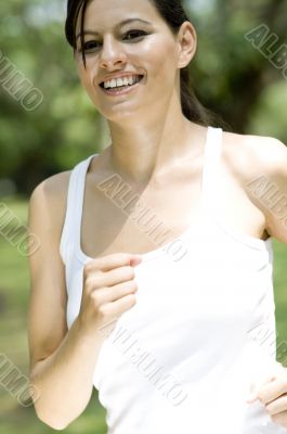 Female Jogging