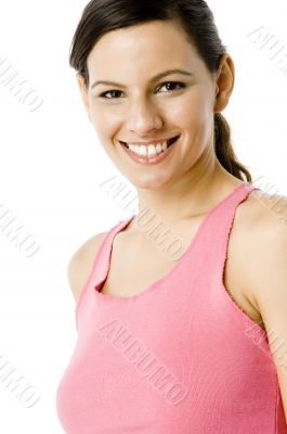 Woman In Pink