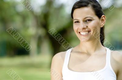 Woman In Park