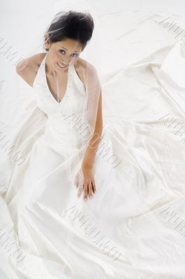 Bride In Dress