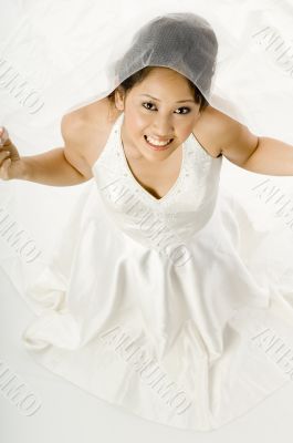 Bride Wearing Dress