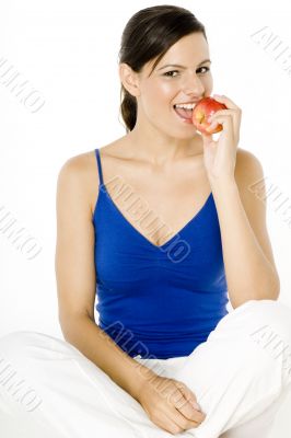 Eating Apple