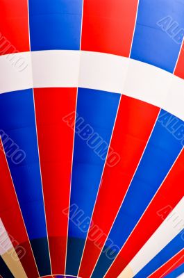 Red White and Blue Hot Air Balloon