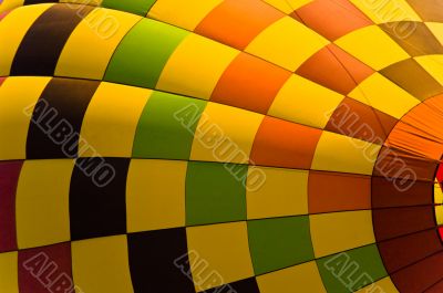 Bright Hot Air Balloon Canopy