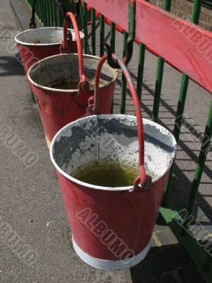 fire buckets