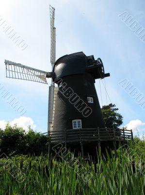 Windmill and rushes