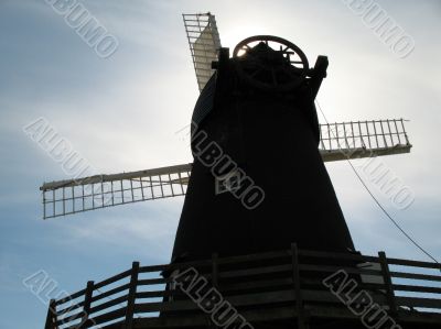 Windmill from rear