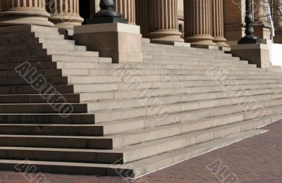 Columns And Stairs