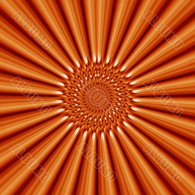 Orange Twirl