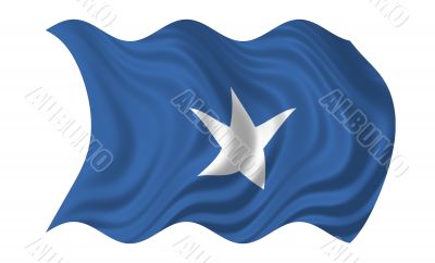 Waving Flag Of Somalia