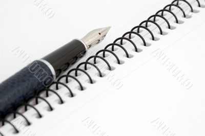 pen and notepad